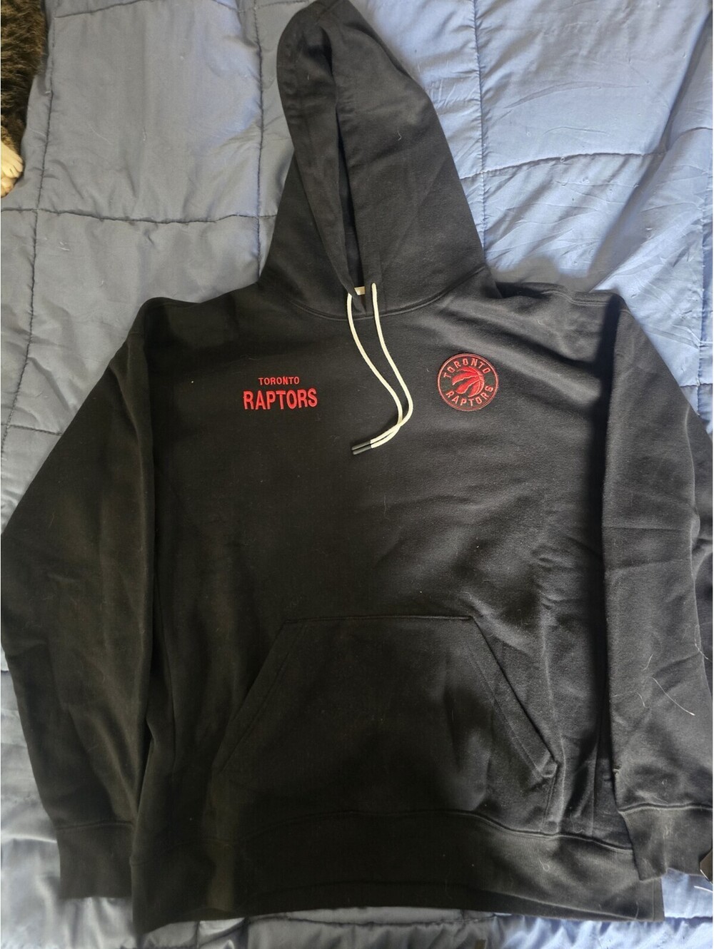 toronto raptors Fanatics Signature Pullover Hoodie Men's Size Xl Black